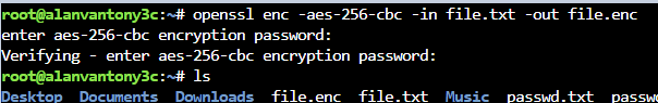 openssl encrypt file